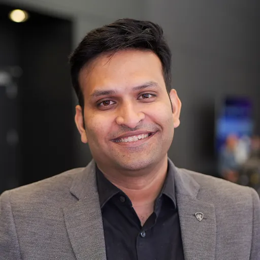 Portrait of Prateek Jain, Director of Digital Solutions & AI Strategy at Axelerant