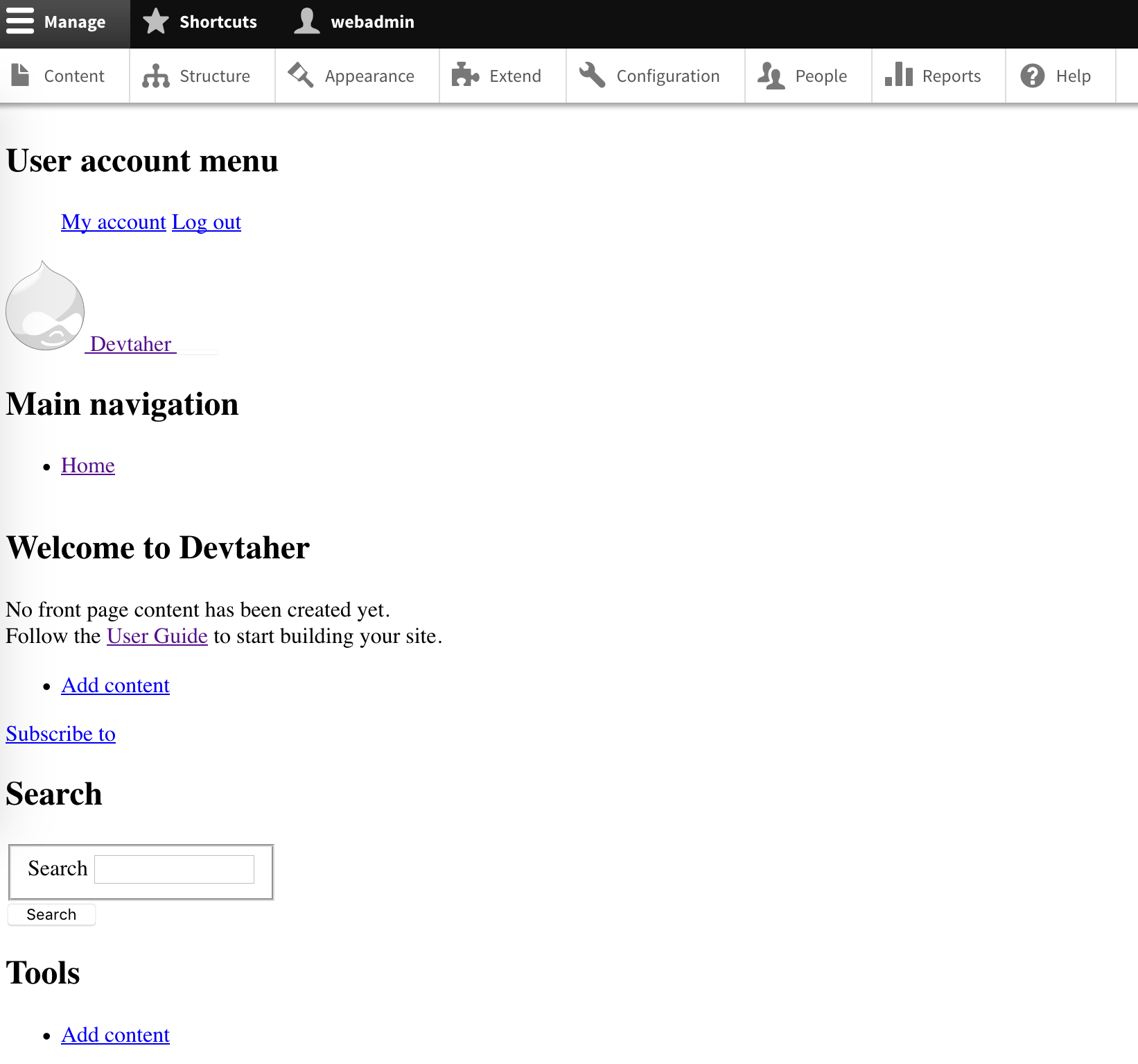 Setting up a custom Bootstrap theme with Drupal 8-02