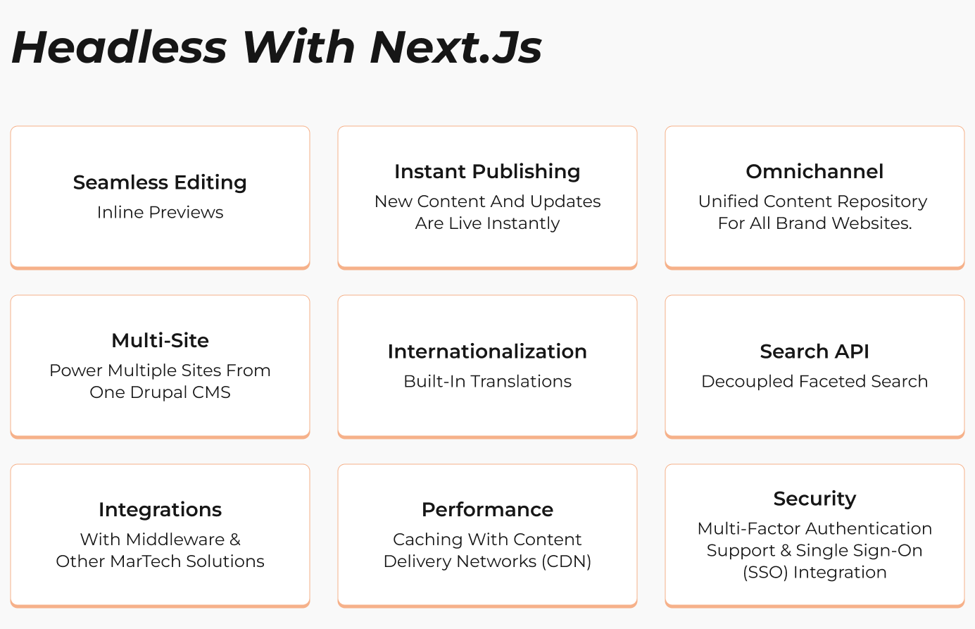 Advantages of Headless Drupal With Next.js