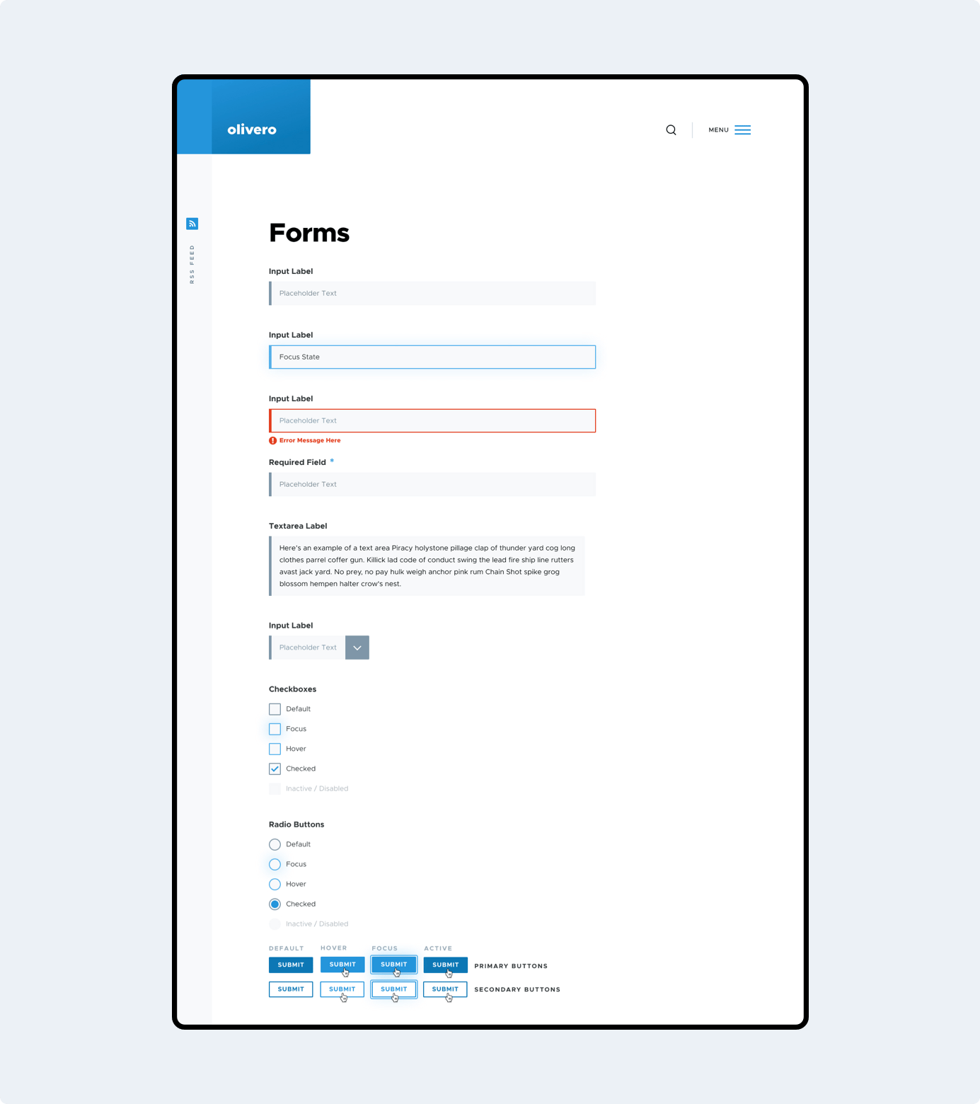 Olivero Forms 