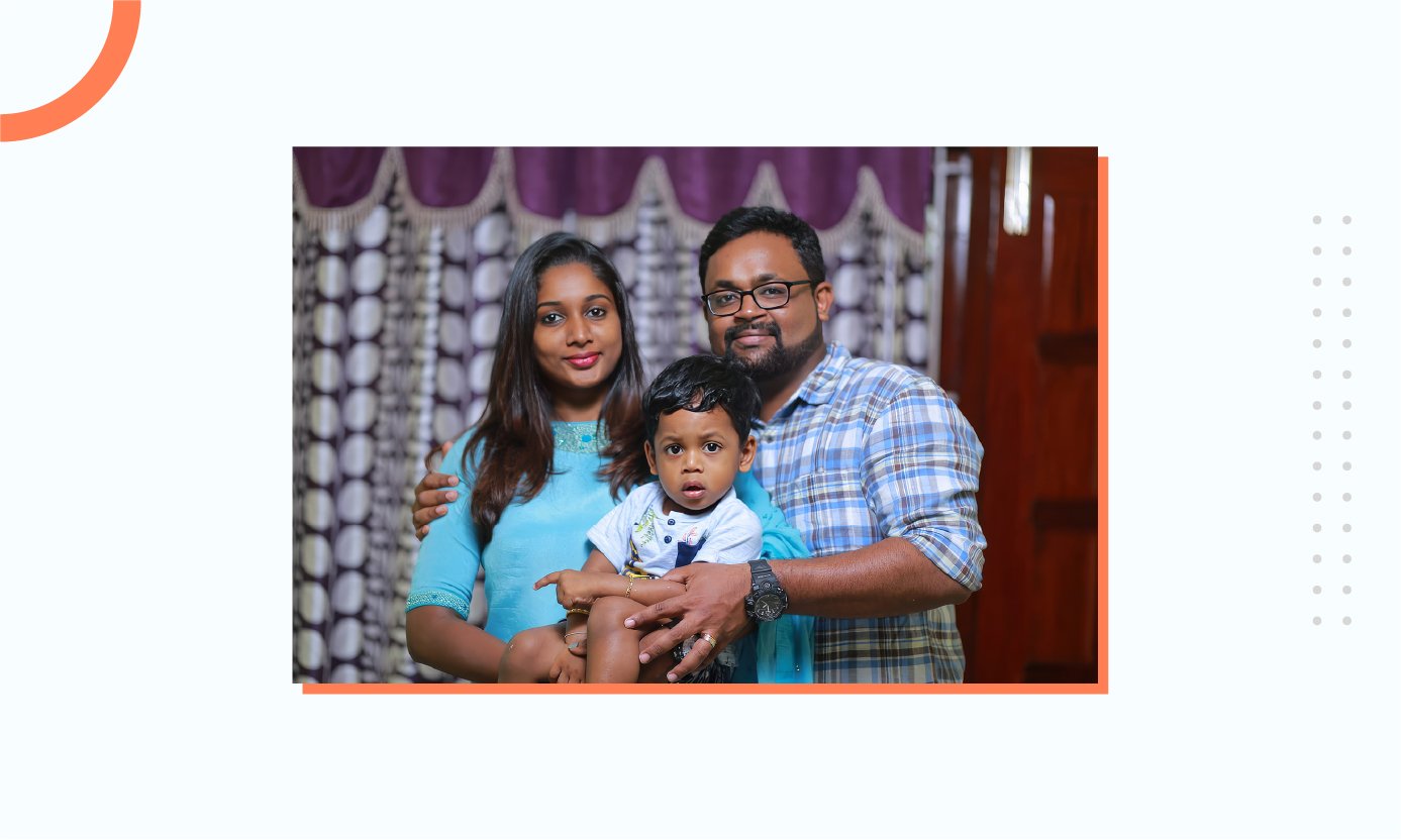 Binny happy with family