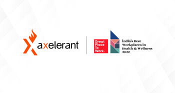 Axelerant is recognized among India's 40 best workplaces for people to work by Great Place To Work. 