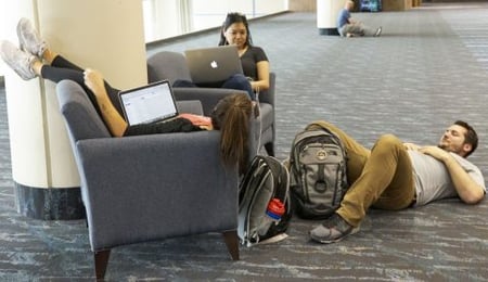 Remote work balance - Comfortable work positions