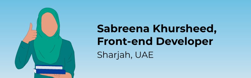 Sabreena-Khursheed-Front-end-Developer