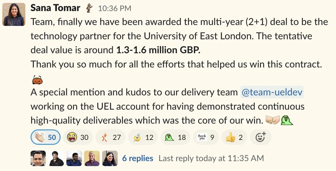 UEL deal won by Axelerant