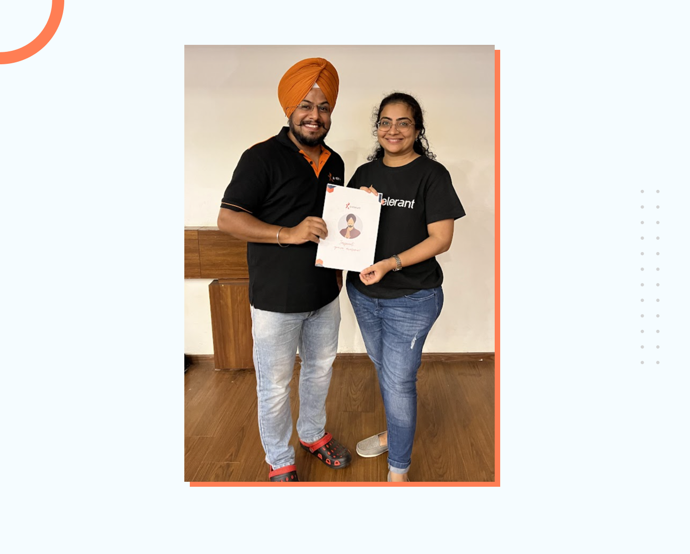 Jaspreet with Hetal