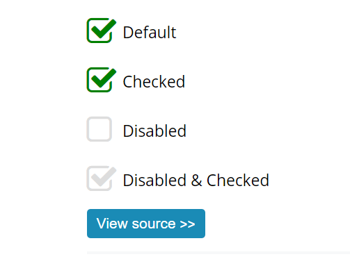 Figure 20. Checkboxes