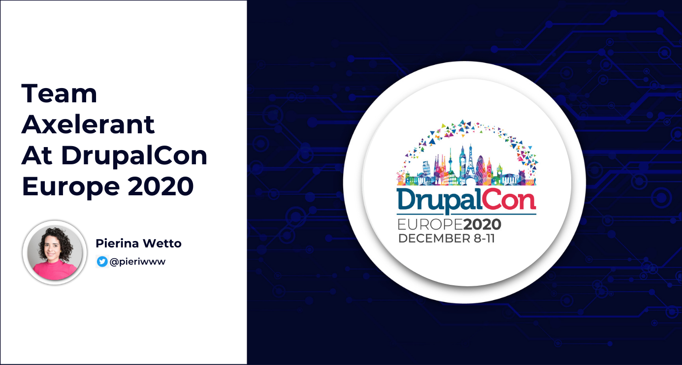 Where to find us at DrupalCon Europe 2020