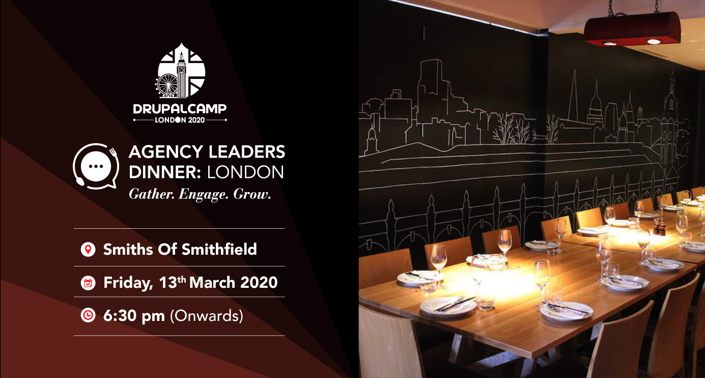 Join Us At The Agency Leaders Dinner 2020 In London