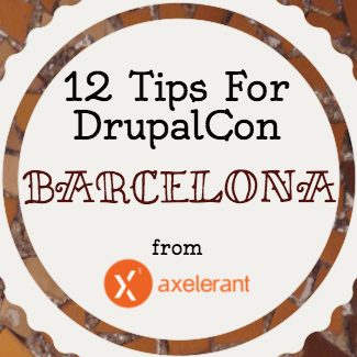12 Tips for DrupalCon Barcelona [infographic]