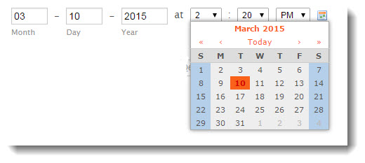 QA Checklist For Testing Advanced Front End Elements - Date and Time Picker