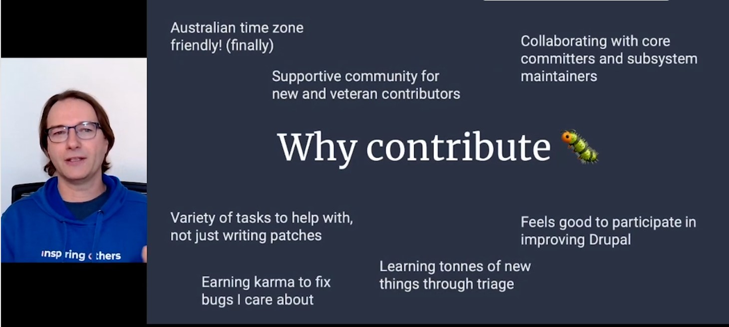 Why contribute, reasons 