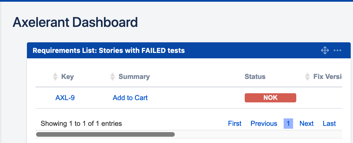 screenshot of Jira board